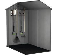 Tuinhuis met tuingereedschap voor het opbergen van gereedschap