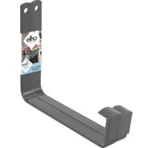 Metalen bloembakhouder voor wandmontage