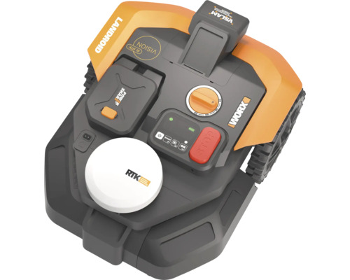 Worx Landroid robotmaaier met RTK-module voor nauwkeurige navigatie