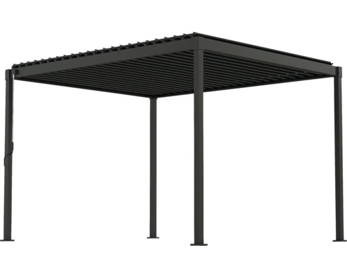 Vrijstaande pergola met lamellendak voor de tuin