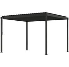 Vrijstaande tuinpergola met lamellendak