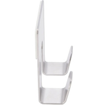 Dubbele handdoekhouder voor wandmontage