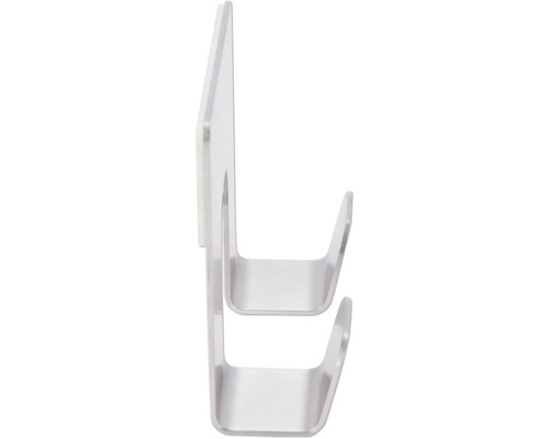 Dubbele handdoekhouder voor wandmontage