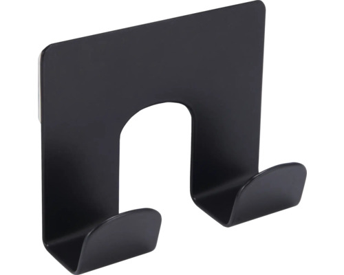 Zwarte deurhanger voor kleding