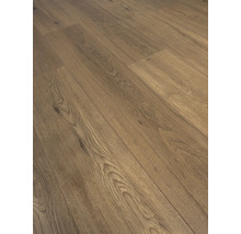 Close-up van een houten vloer met nerf