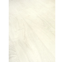 Close-up van lichte laminaatvloer.