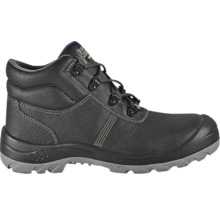 Zwarte veiligheidslaars met veters