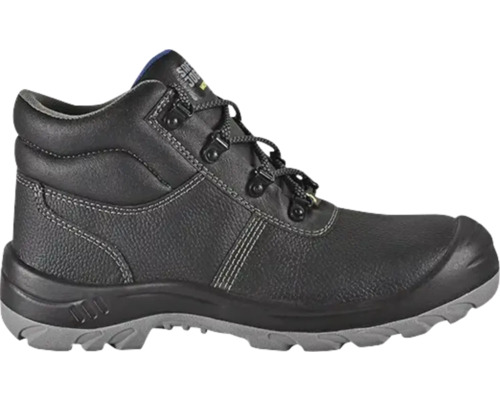 Zwarte veiligheidslaars met veters