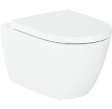 Wandcloset met diepspoeling en wc-bril