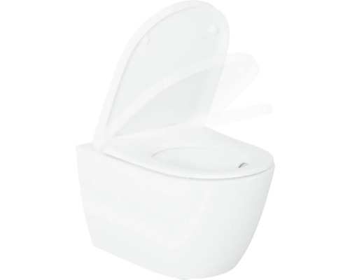 Wandcloset met toiletzitting