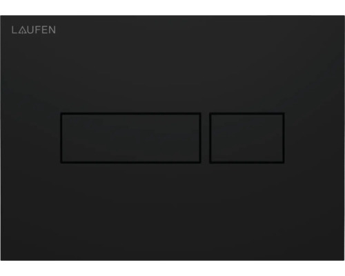 Laufen logo, bedieningspaneel met twee knoppen