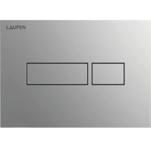 Laufen Logo. Bedieningspaneel met twee knoppen.