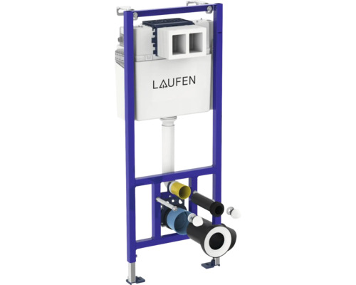 Laufen spoelreservoir met frame voor wandinstallatie