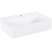 Rechthoekige keramische wastafel