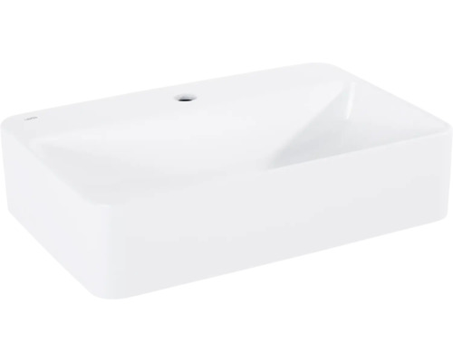 LAUFEN Waskom Lida 55x38 cm wit Rechthoekige keramische wastafel