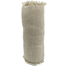 Deurstopper van stof met franjes