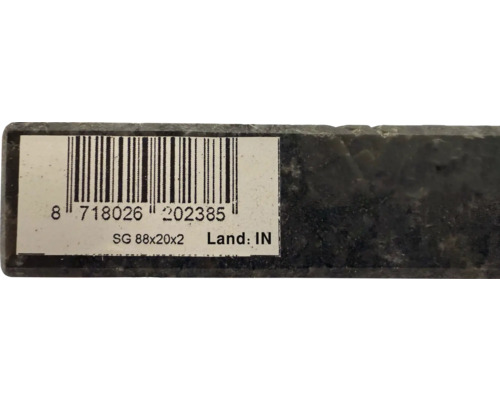 Productverpakking met barcode