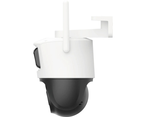 Beveiligingscamera met antenne en wandmontage