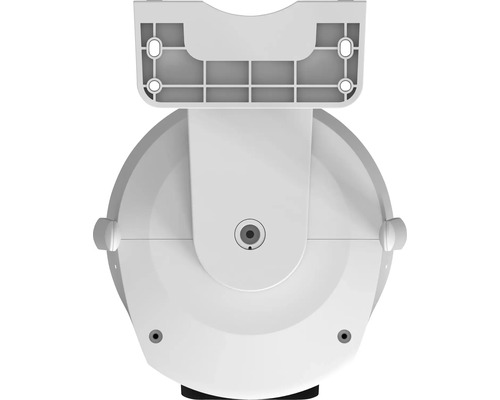 Bewakingscamera met montagevoet voor de muur