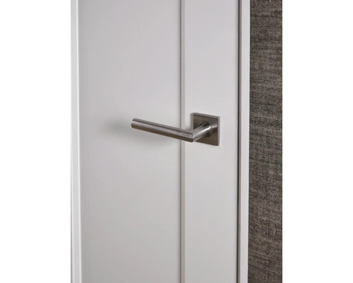 Witte binnendeur met deurklink