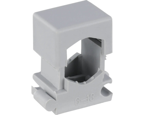 Installatiezadel voor kabels en leidingen