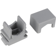 Afdekking en aansluitklem voor railmontage