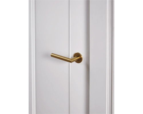 Deur met een gouden deurklink