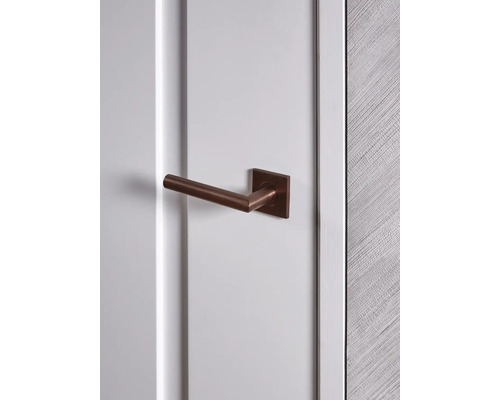 Deur met vierkante deurklink