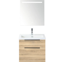 Wastafelcombinatie met spiegel en onderkast