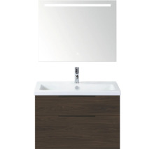 Wastafelcombinatie met spiegel, wastafel en onderkast