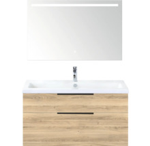 Wastafelcombinatie met spiegel en onderkast