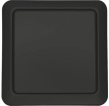 Zwarte douchebakafdekking