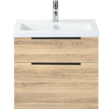 Wastafelmeubel met twee laden en wastafel