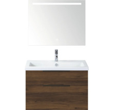 Wastafelmeubel met spiegel en onderkast