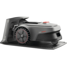 Robotmaaier op laadstation