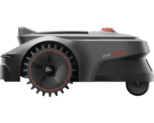 Zijaanzicht robotmaaier