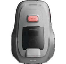 Robotmaaier met stopknop en bedieningselementen