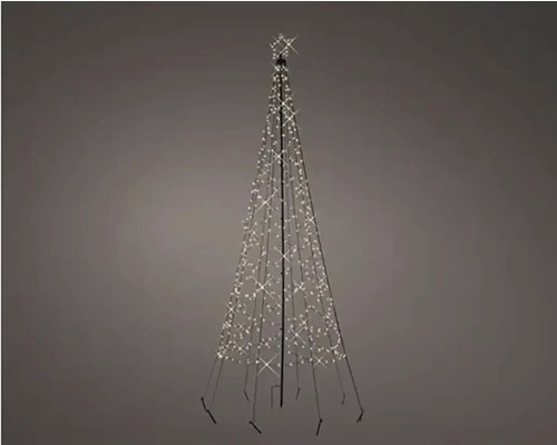 Decoratieve lichtboom met ster voor binnen en buiten