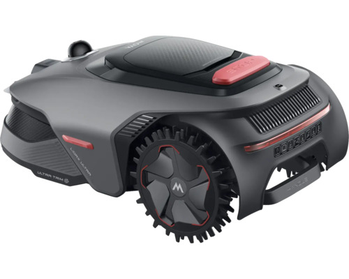 Robotmaaier in grijs en zwart