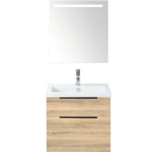 Wastafelcombinatie met spiegel en onderkast