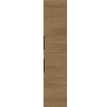 Houten deur met handgreep