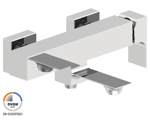 JUNGBORN Badkraan ZETA V2CR111HH chroom Wandgemonteerde badkraan met DVGW certificering