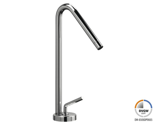 Vrijstaande koudwaterkraan van metaal met DVGW certificaat