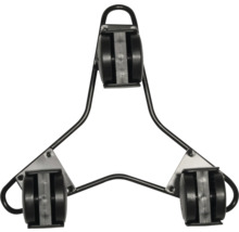 Wandhouder voor gereedschap met drie houders