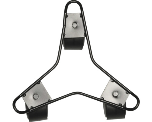 Wandhouder voor drie rollen