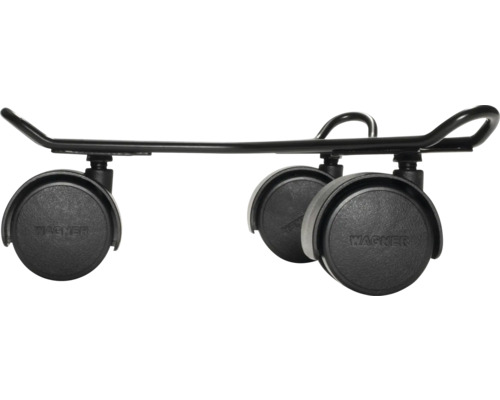 Plantenroller met vier wielen en handgreep