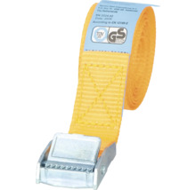 Spanband met metalen gesp, TUV Sued keurmerk en Gepruefte Sicherheit keurmerk