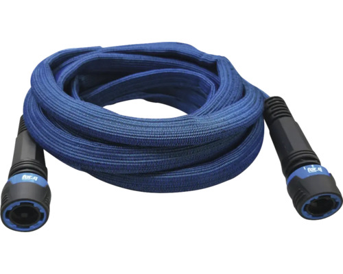 FOR_Q Flexibele tuinslang 10 m Textielslang met koppelstukken