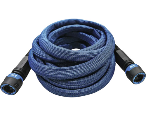 FOR_Q Flexibele tuinslang 15 m Tuinslang van textiel met koppelingen