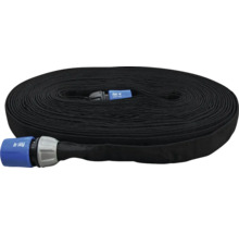 Opgerolde tuinslang met waterstop van for_q